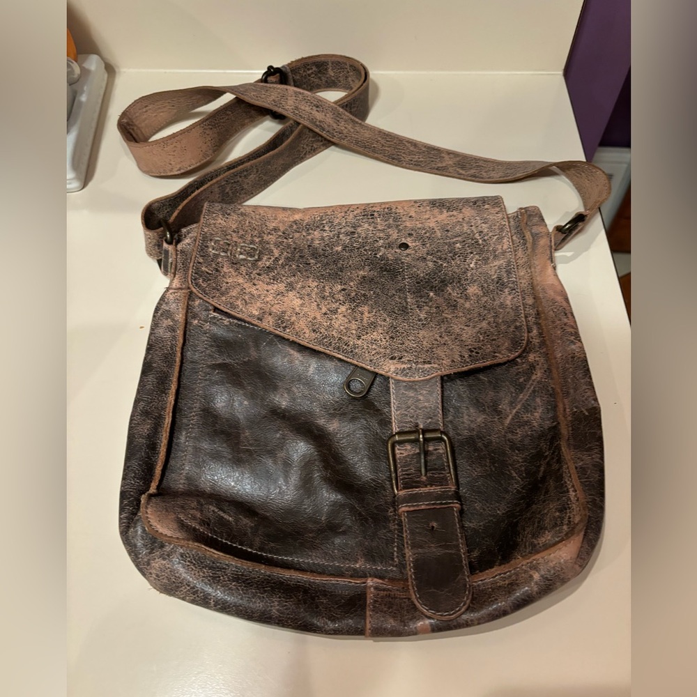 Bed Stu Venice Crossbody bag. Black Lux.